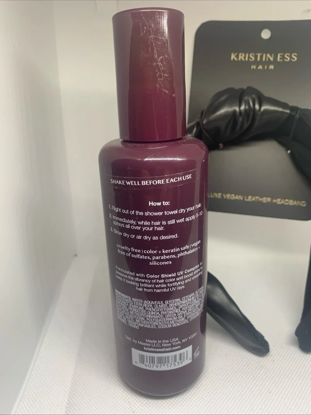Kristin Ess luxe plum